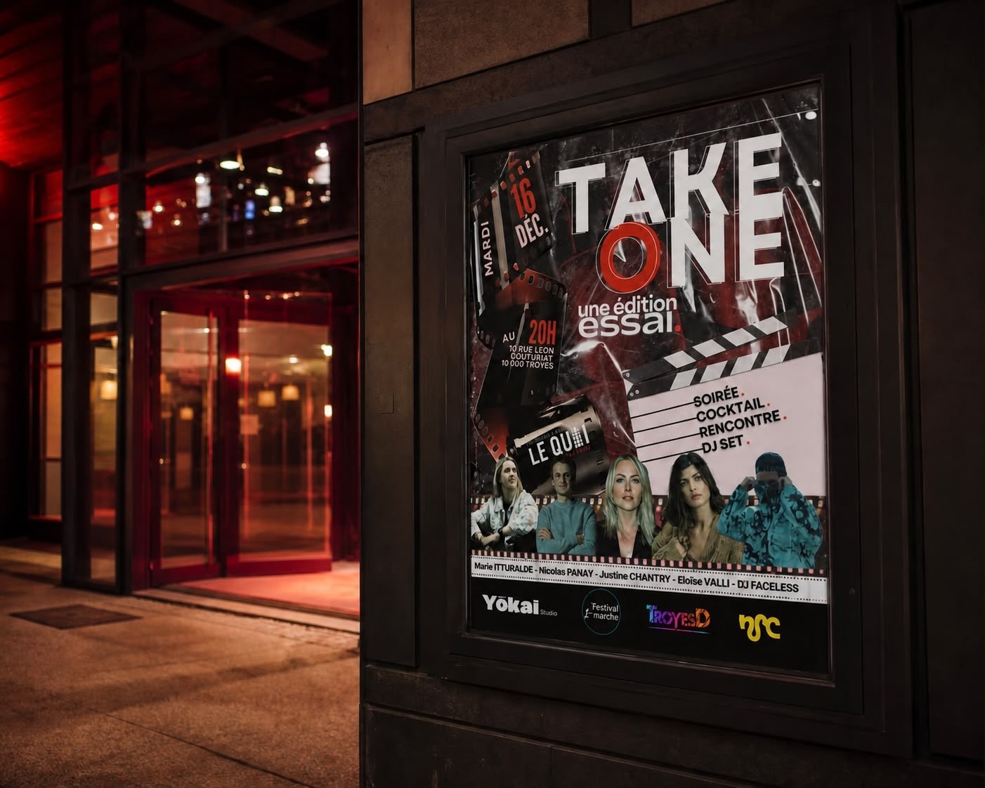 NSC - Affiche Take One Essai - NovaSphere Concept