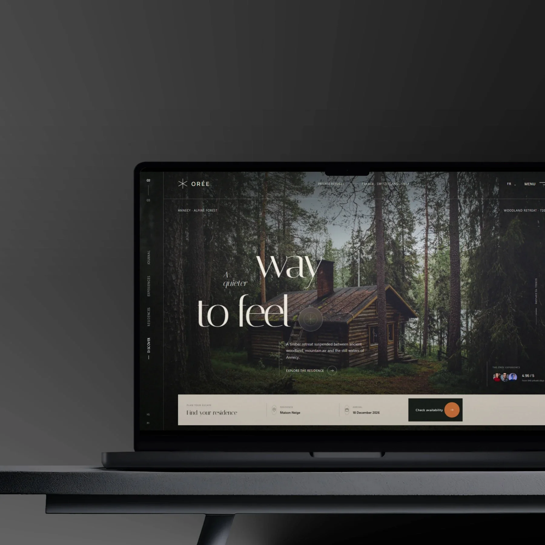 Réalisation de site web professionnel par NovaSphere Concept — Hero site web